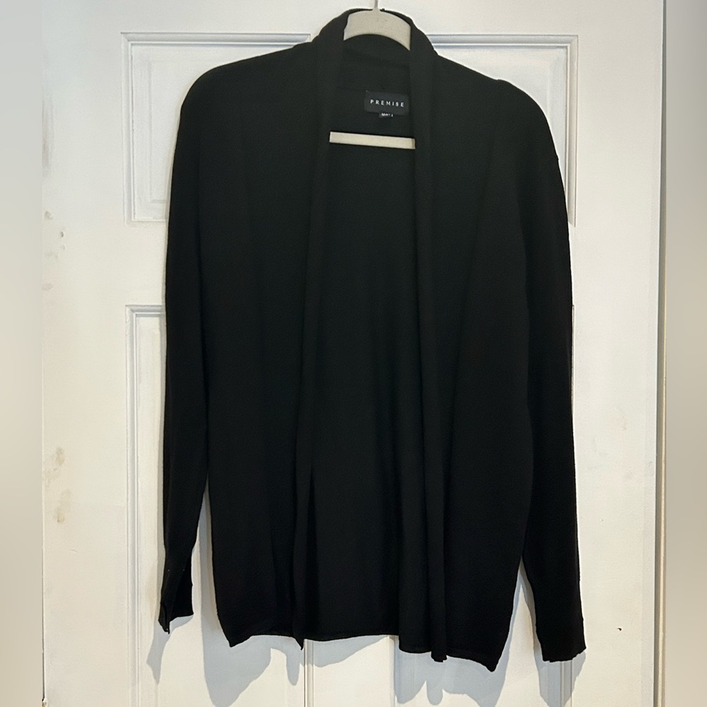 Women’s Premise Cardigan, size medium, good condition; 78% viscose, 22% nylon